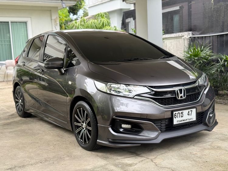 Honda Jazz 2018 1.5 V+ Sedan เบนซิน ไม่ติดแก๊ส เกียร์อัตโนมัติ เทา รูปที่ 3