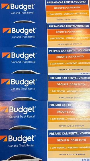 Budget Car Rental Voucher