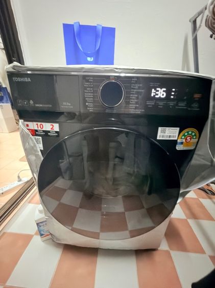 เครื่องซักผ้าฝาหน้า Toshiba 11 Kg