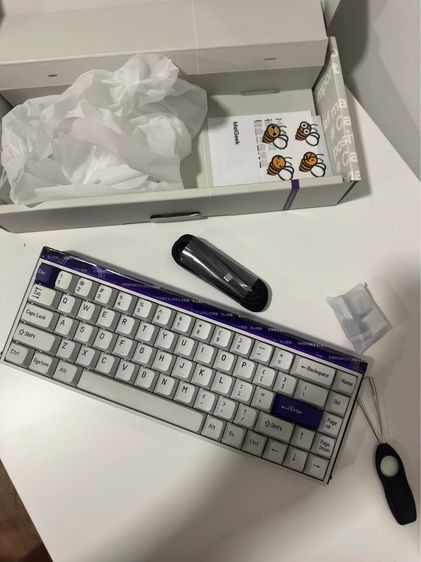 MelGeek Made68 HE — BRAND NEW (Fully Upgraded to Gateron Magnetic Jade Switches) 💎 รูปที่ 2