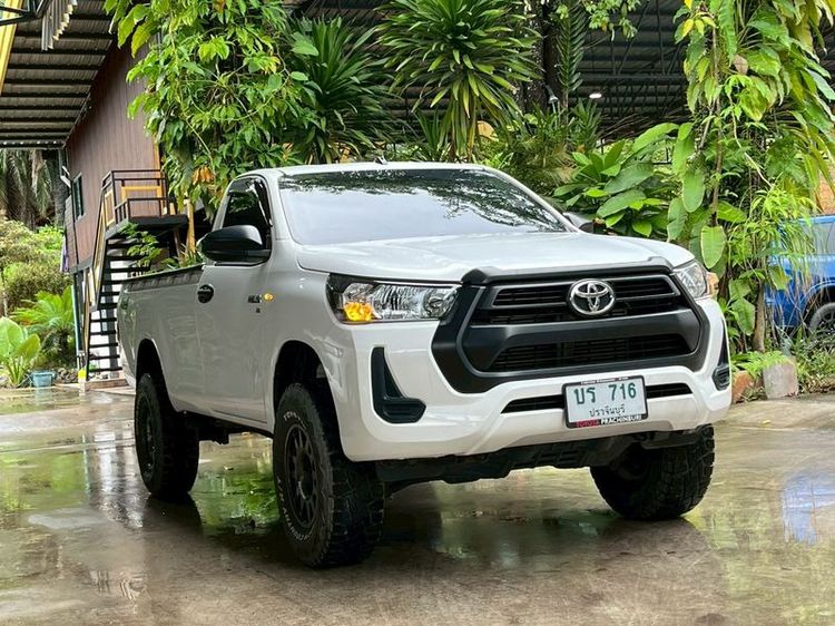 Toyota Hilux Revo 2023 2.8 ENTRY STANDARD CAB Pickup ดีเซล ไม่ติดแก๊ส เกียร์อัตโนมัติ ขาว รูปที่ 3