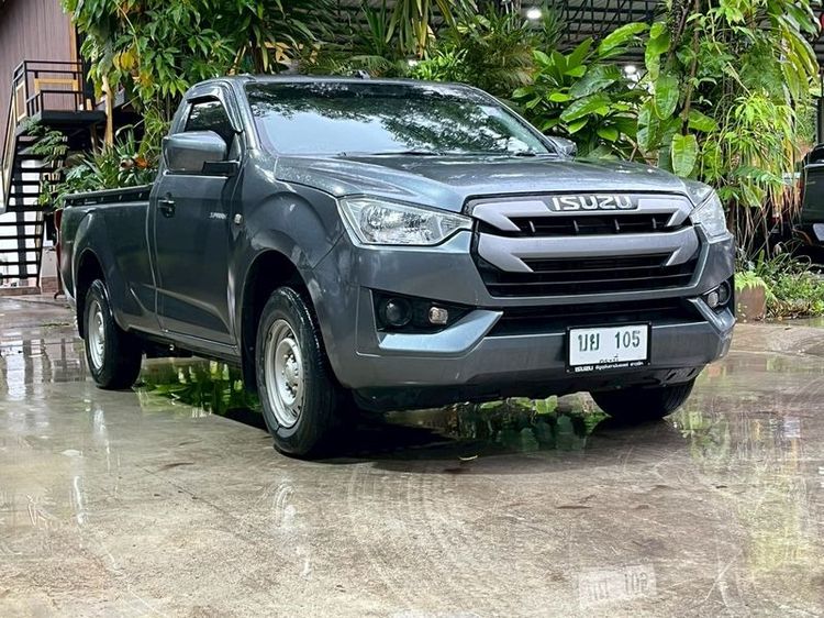 Isuzu D-MAX 2021 1.9 S Pickup ดีเซล ไม่ติดแก๊ส เกียร์ธรรมดา เทา รูปที่ 3