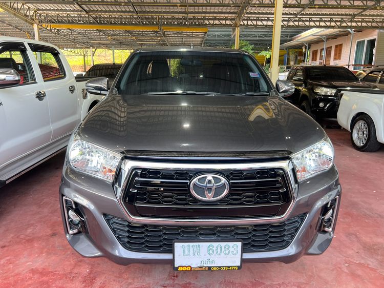 Toyota Hilux Revo 2020 2.4 Z Edition J Plus Pickup ดีเซล ไม่ติดแก๊ส เกียร์ธรรมดา เทา รูปที่ 2