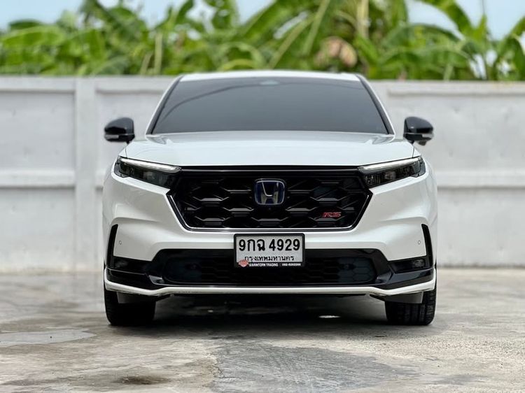 Honda CR-V 2023 2.0 eHEV RS 4WD Utility-car ไฮบริด ไม่ติดแก๊ส เกียร์อัตโนมัติ ขาว รูปที่ 2