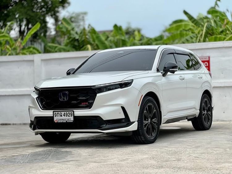รถ Honda CR-V 2.0 eHEV RS 4WD สี ขาว