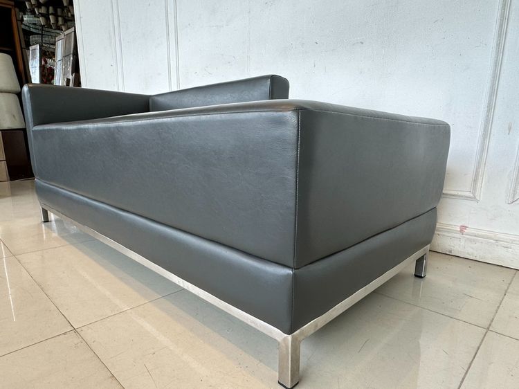 โซฟาเดย์เบด แบรนด์ MODERNFORM เบาะหนัง PU สีเทาเข้ม รูปที่ 11