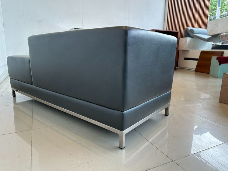 โซฟาเดย์เบด แบรนด์ MODERNFORM เบาะหนัง PU สีเทาเข้ม รูปที่ 6