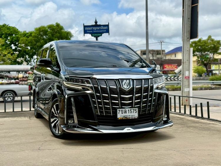 รถ Toyota Alphard 2.5 SC สี ดำ