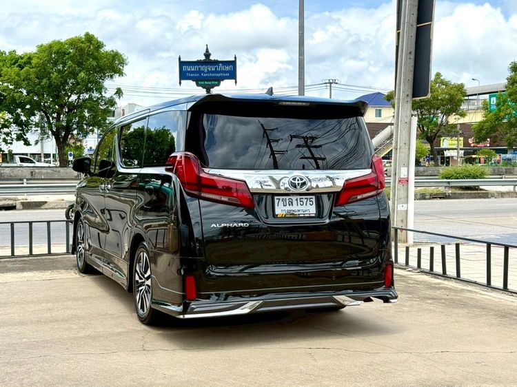 Toyota Alphard 2021 2.5 SC Utility-car เบนซิน ไม่ติดแก๊ส เกียร์อัตโนมัติ ดำ รูปที่ 3