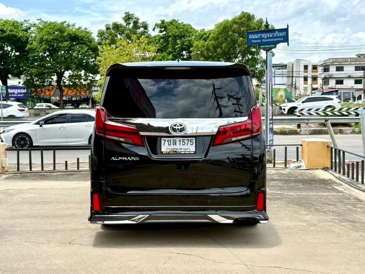 Toyota Alphard 2021 2.5 SC Utility-car เบนซิน ไม่ติดแก๊ส เกียร์อัตโนมัติ ดำ รูปที่ 4