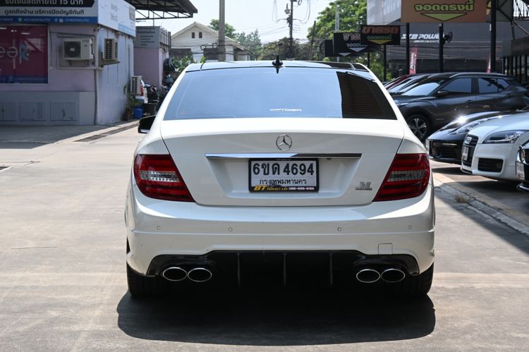 Mercedes-Benz C-Class 2012 C180 Sedan เบนซิน ไม่ติดแก๊ส เกียร์อัตโนมัติ ขาว รูปที่ 4