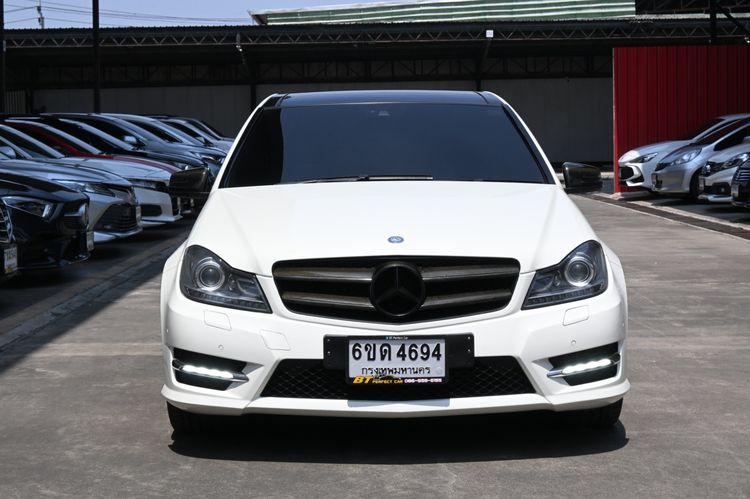 Mercedes-Benz C-Class 2012 C180 Sedan เบนซิน ไม่ติดแก๊ส เกียร์อัตโนมัติ ขาว รูปที่ 2