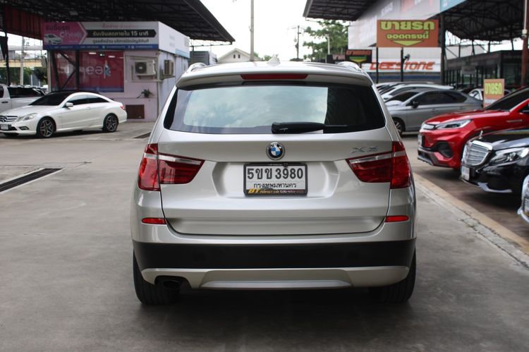 BMW X3 2013 2.0 xDrive20d Highline 4WD Utility-car ดีเซล ไม่ติดแก๊ส เกียร์อัตโนมัติ น้ำตาล รูปที่ 3