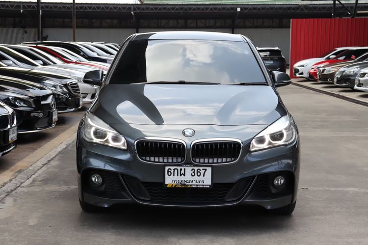 BMW Series 2 2016 218i Active Tourer Sedan เบนซิน ไม่ติดแก๊ส เกียร์อัตโนมัติ เทา รูปที่ 2