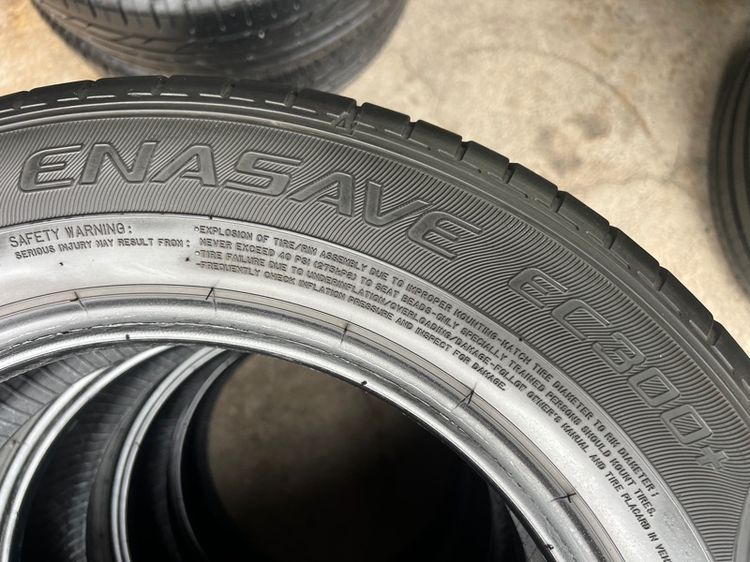 ยาง Dunlop Ec300 185 65 15 เส้น 400 บาท สภาพดี รูปที่ 6