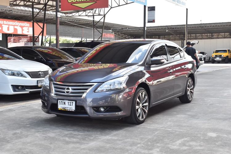 Nissan Sylphy 2013 1.6 V Sedan เบนซิน ไม่ติดแก๊ส เกียร์อัตโนมัติ เทา