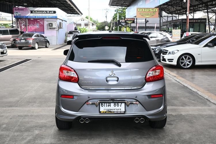 Mitsubishi Mirage 2018 1.2 GLX Sedan เบนซิน ไม่ติดแก๊ส เกียร์อัตโนมัติ เทา รูปที่ 4