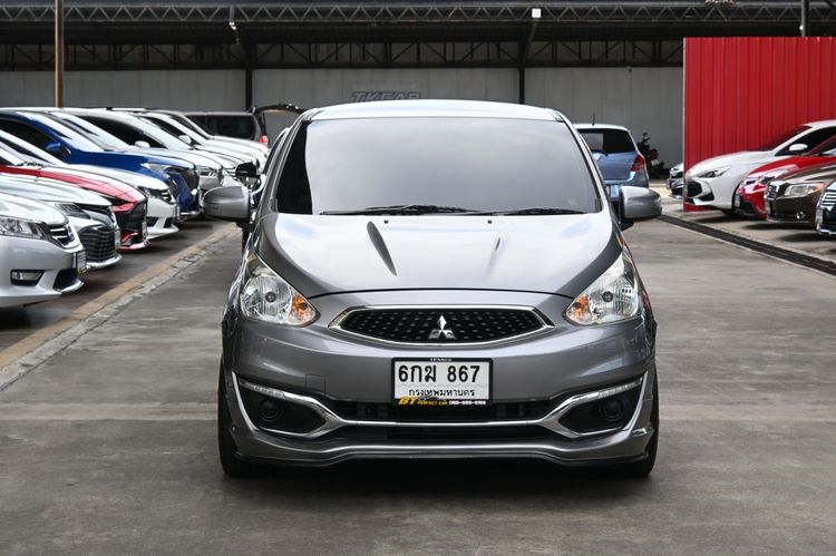 Mitsubishi Mirage 2018 1.2 GLX Sedan เบนซิน ไม่ติดแก๊ส เกียร์อัตโนมัติ เทา รูปที่ 2