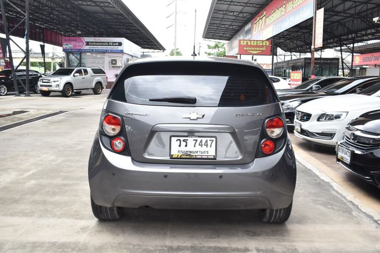 Chevrolet Sonic  2013 1.4 LT Sedan เบนซิน ไม่ติดแก๊ส เกียร์อัตโนมัติ เทา รูปที่ 4
