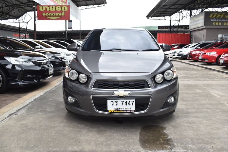 Chevrolet Sonic  2013 1.4 LT Sedan เบนซิน ไม่ติดแก๊ส เกียร์อัตโนมัติ เทา รูปที่ 2