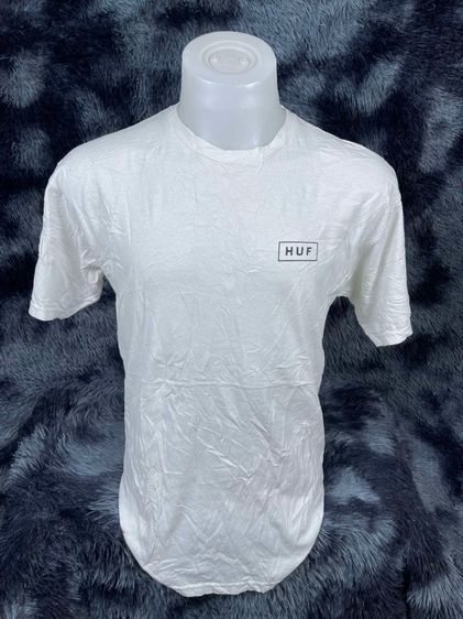 เสื้อยืด HUF แท้ 💯 size M ขนาด อก 19.5 ยาว 27 นิ้ว สภาพดีมาก สีขาว ลายสวย สกีนจมผ้านิ่มมาก หายากน่าสะสมครับ รูปที่ 3