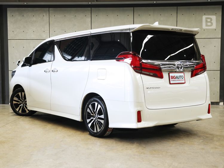 Toyota Alphard 2021 2.5 S C-Package Van เบนซิน ไม่ติดแก๊ส เกียร์อัตโนมัติ ขาว รูปที่ 4