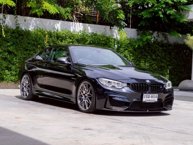 BMW M4 2017 3.0 Sedan เบนซิน ไม่ติดแก๊ส เกียร์อัตโนมัติ ดำ