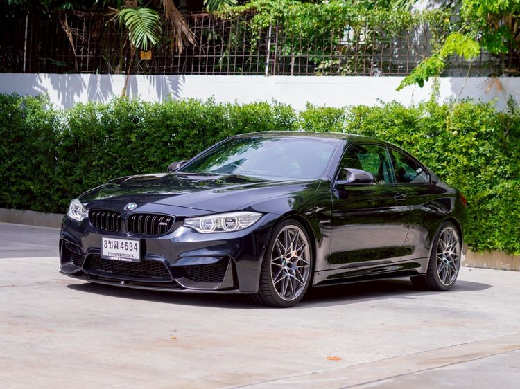 BMW M4 2017 3.0 Sedan เบนซิน ไม่ติดแก๊ส เกียร์อัตโนมัติ ดำ รูปที่ 3
