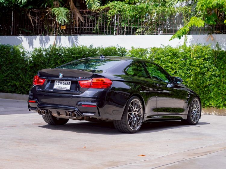 BMW M4 2017 3.0 Sedan เบนซิน ไม่ติดแก๊ส เกียร์อัตโนมัติ ดำ รูปที่ 4