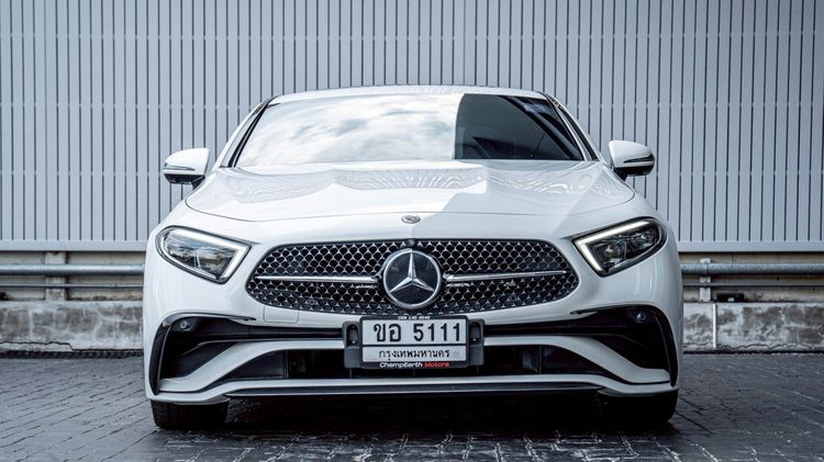 Mercedes-Benz CLS-Class 2022 CLS220 D AMG Sedan ดีเซล ไม่ติดแก๊ส เกียร์อัตโนมัติ ขาว รูปที่ 2