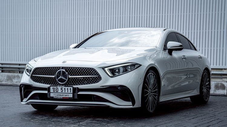 Mercedes-Benz CLS-Class 2022 CLS220 D AMG Sedan ดีเซล ไม่ติดแก๊ส เกียร์อัตโนมัติ ขาว รูปที่ 3