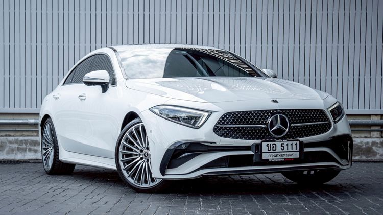 รถ Mercedes-Benz CLS-Class CLS220 D AMG สี ขาว