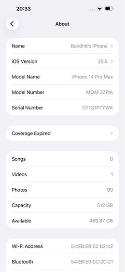 Iphone 14 Promax Space Black รูปที่ 9