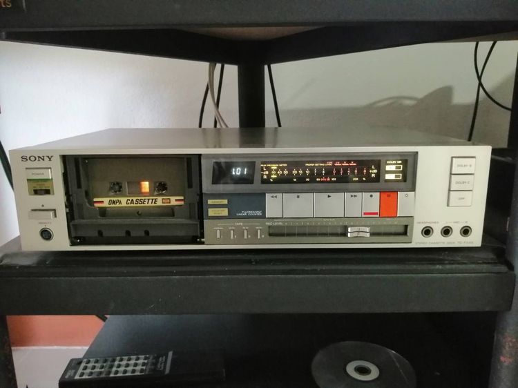 ขายเครื่องเล่นเทปใบ้ SONY TC-FX66 เล่นเทปได้ปกติ 