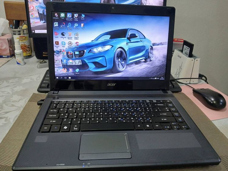  ACER Apire4349 I5 2450M 2.50GHZ Ram8G SSD120G ลงวินโด10ใช้งานได้ปกติ 