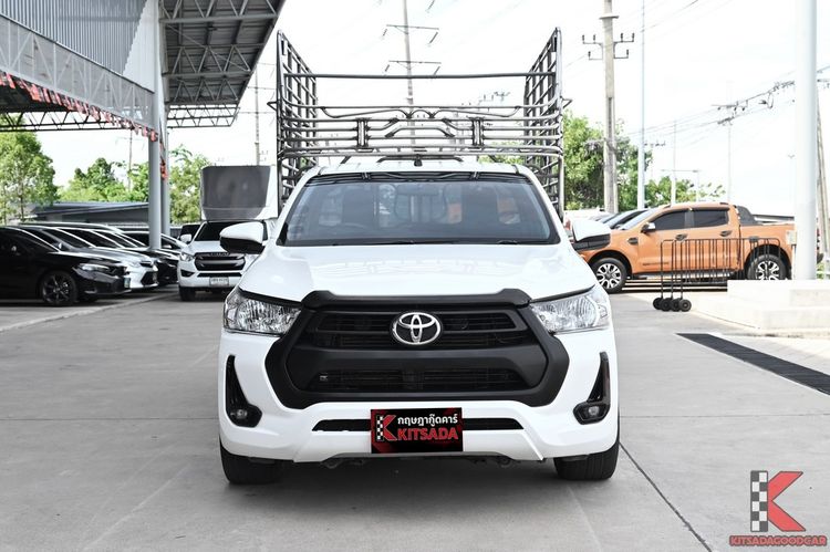 Toyota Hilux Revo 2023 2.4 Entry Pickup ดีเซล ไม่ติดแก๊ส เกียร์ธรรมดา ขาว รูปที่ 2