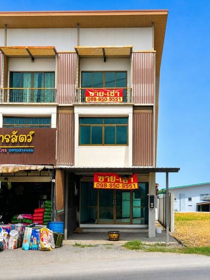 ขายอาคารพาณิชย์ 3 ชั้น บ้านเกาะ อ.เมือง สมุทรสาคร ติดถนนใหญ่สวนส้ม พร้อมอยู่ เหมาะค้าขาย