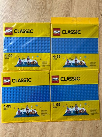 ตัวต่อ LEGO แผ่นเพลทเลโก้ของแท้ สีน้ำเงิน (ของใหม่)