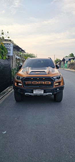 Ford Ranger 2023 2.0 Bi-Turbo Hi-Rider Wildtrak Pickup ดีเซล ไม่ติดแก๊ส เกียร์อัตโนมัติ บรอนซ์ทอง รูปที่ 4