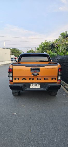 Ford Ranger 2023 2.0 Bi-Turbo Hi-Rider Wildtrak Pickup ดีเซล ไม่ติดแก๊ส เกียร์อัตโนมัติ บรอนซ์ทอง รูปที่ 3