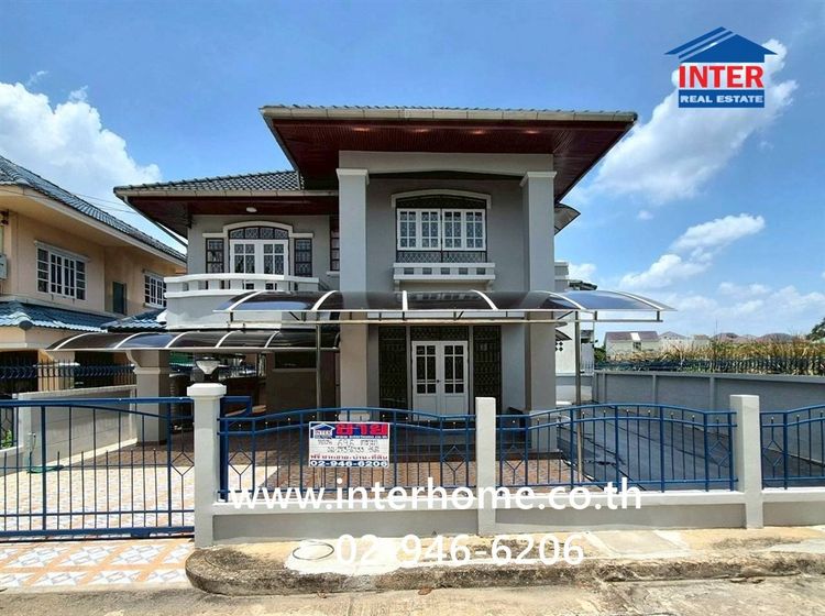 บ้านเดี่ยว 2 ชั้น 69.6 ตร.ว. หมู่บ้านมณีรินทร์ รัตนาธิเบศร์ ใกล้บิ๊กซีท่าอิฐ ใกล้โลตัส นอร์ธ ราชพฤกษ์ ซอยท่าอิฐ-ไทรม้า ถนนรัตนาธิเบศร์ 