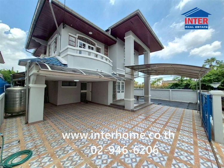 บ้านเดี่ยว 2 ชั้น 69.6 ตร.ว. หมู่บ้านมณีรินทร์ รัตนาธิเบศร์ ใกล้บิ๊กซีท่าอิฐ ใกล้โลตัส นอร์ธ ราชพฤกษ์ ซอยท่าอิฐ-ไทรม้า ถนนรัตนาธิเบศร์  รูปที่ 4
