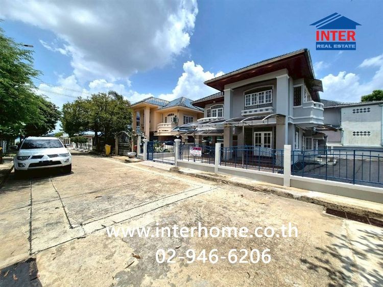 บ้านเดี่ยว 2 ชั้น 69.6 ตร.ว. หมู่บ้านมณีรินทร์ รัตนาธิเบศร์ ใกล้บิ๊กซีท่าอิฐ ใกล้โลตัส นอร์ธ ราชพฤกษ์ ซอยท่าอิฐ-ไทรม้า ถนนรัตนาธิเบศร์  รูปที่ 2