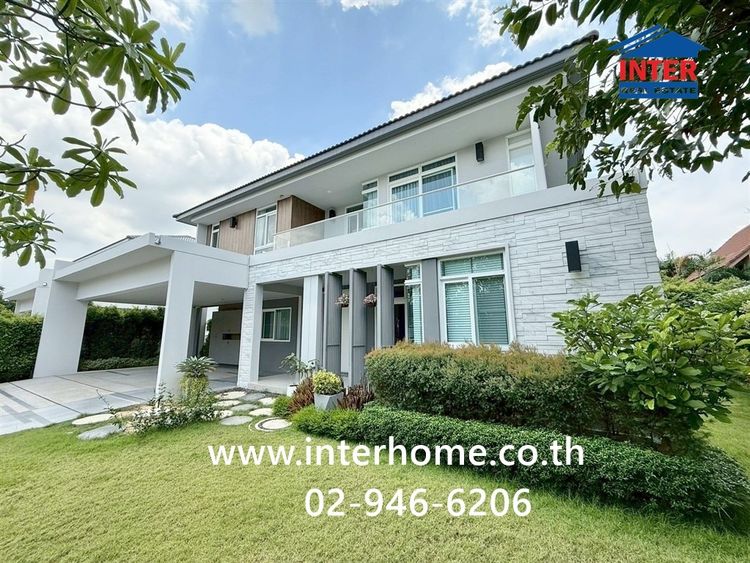 บ้านเดี่ยว 2 ชั้น 111.8 ตร.ว. ถนนพัฒนาชนบท4 ถนนศรีนครินทร์ ถนนร่มเก้า หมู่บ้านมัณฑนา2 มอเตอร์เวย์ กรุงเทพกรีฑาตัดใหม่ เขตลาดกระบัง กรุงเทพ รูปที่ 2