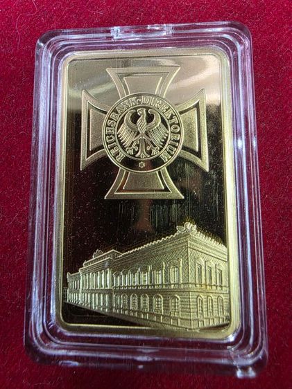 A.ของสะสม แท่งสีทอง สวยหนักๆ Fine gold 9999 ขายตามสภาพ ชิ้นงานของสะสม ไม่ได้รับประกัน พร้อมส่ง รูปที่ 4