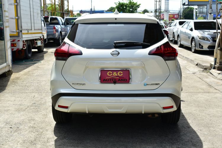 Nissan Kicks 2020 1.2 E Utility-car ไฮบริด เกียร์อัตโนมัติ ขาว รูปที่ 4