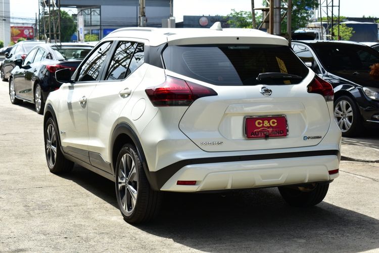 Nissan Kicks 2020 1.2 E Utility-car ไฮบริด เกียร์อัตโนมัติ ขาว รูปที่ 3