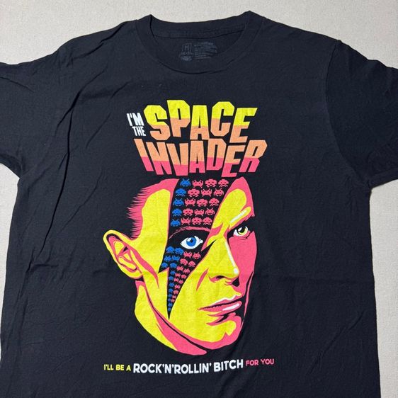 เสื้อยืด Space Invader Size M รูปที่ 2