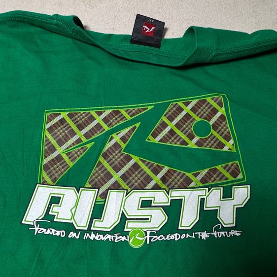เสื้อยืด Rusty Surf งานป้าย Size XXL