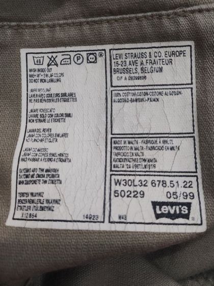 LEVI'S 140 YEARS👖🇺🇲วินเทจ รูปที่ 2